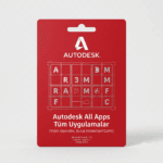 Autodesk Tüm Uygulamalar Lisans Hesabı 1 Yıl