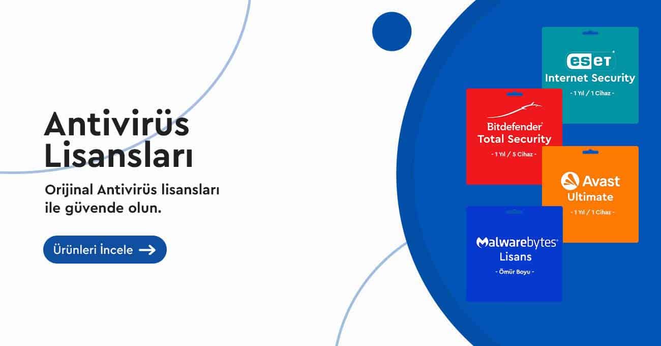 antivirüs lisansları
