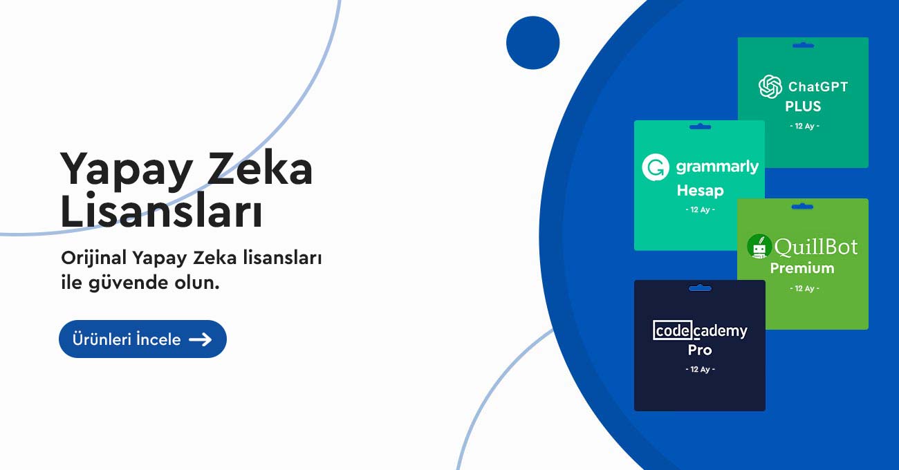 yapay zeka lisansları