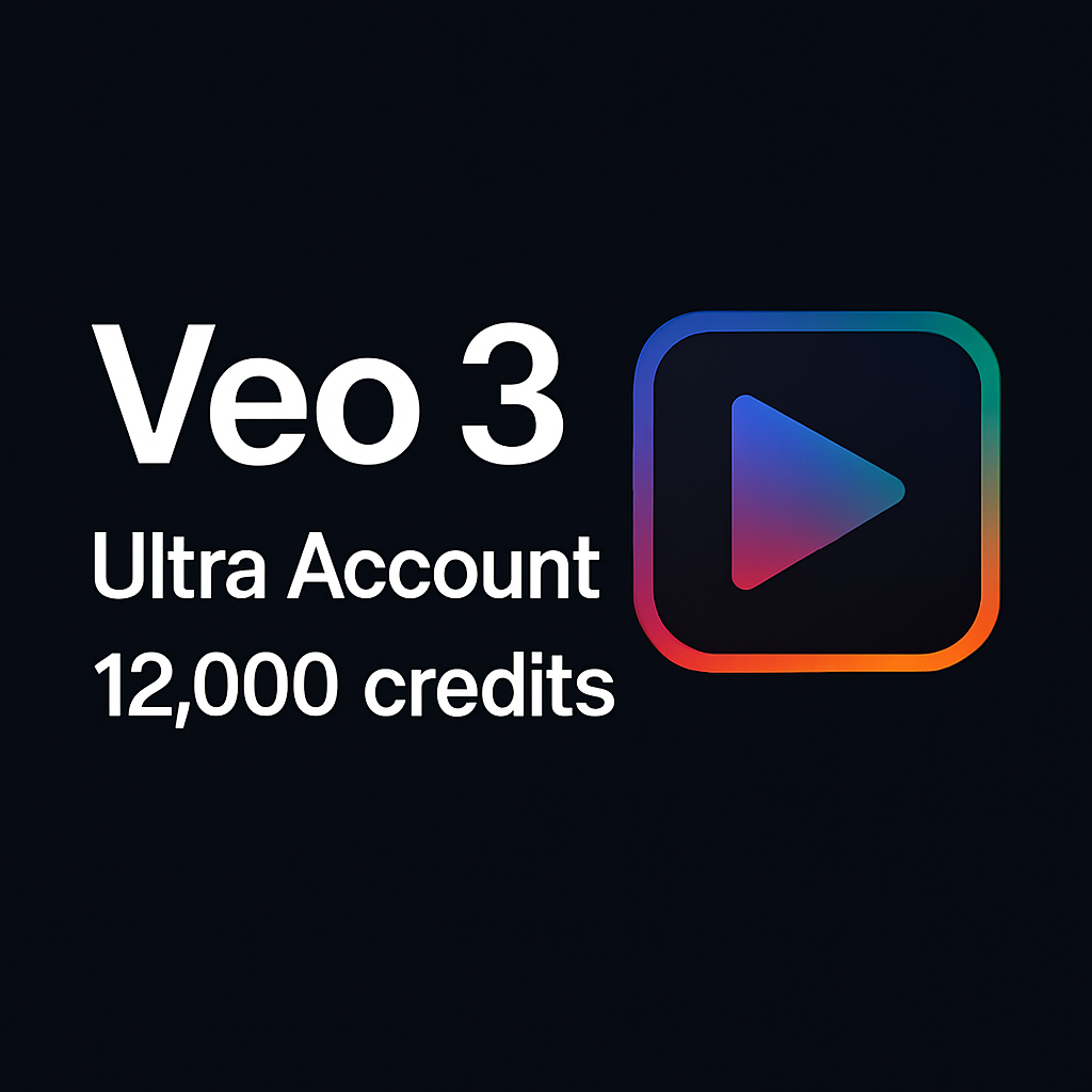 Gemini Veo 3 Ultra Account 1 Month