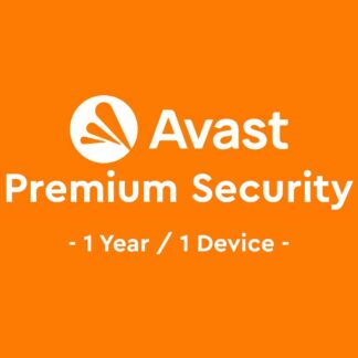 Clé de licence Avast Premium Security Key 1 an / 1 appareil