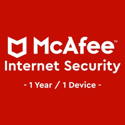 Clé de licence McAfee Internet Security Key 1 an / 1 périphérique