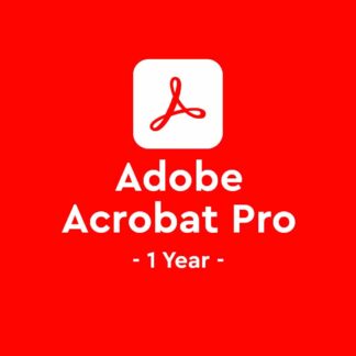 Adobe Acrobat Pro लाइसेंस कुंजी 1 वर्ष