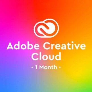 Adobe Creative Cloud 1 Month