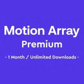 Motion Array Account 1 Month / Unlimited Downloads