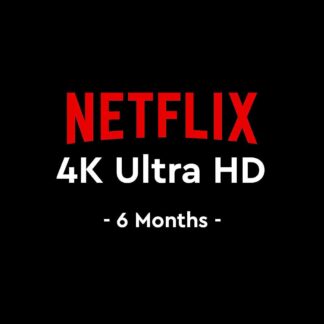 Netflix 4K Ultra HD Премиум аккаунт 6 месяцев