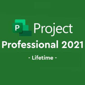 Microsoft Project Professionnel 2021 Clé de licence Durée de vie de la clé
