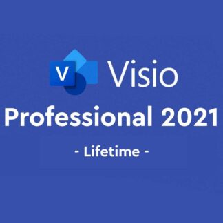 Clé Microsoft Visio Professionnel 2021 Clé de licence Durée de vie