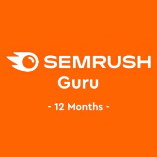 Премиум аккаунт Semrush Guru 12 месяцев