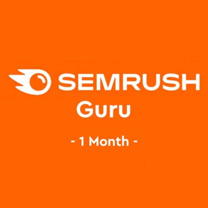 Премиум аккаунт Semrush Guru 1 месяц