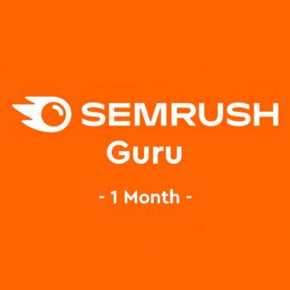 Semrush Guru Premium Account 1 Month