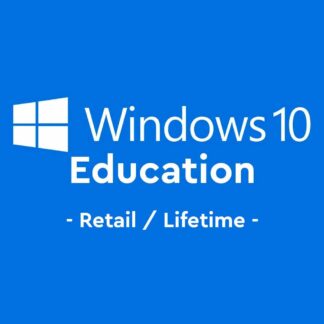 Срок действия лицензионного ключа розничного магазина Windows 10 для образовательных учреждений