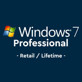 Розничный ключ Windows 7 Professional 32- и 64-разрядная верстка Срок службы лицензионного ключа