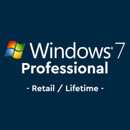 Розничный ключ Windows 7 Professional 32- и 64-разрядная верстка Срок службы лицензионного ключа